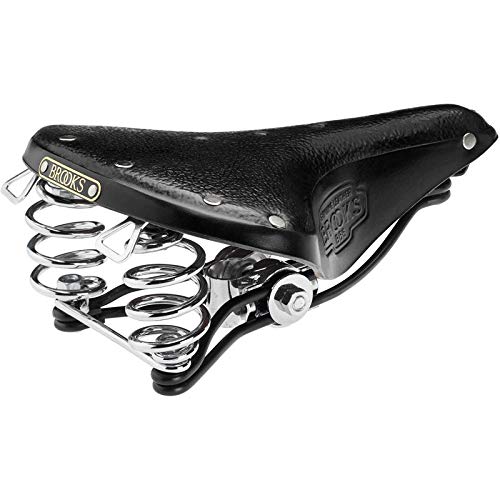 Brooks England ブルックス イングランド B66 Unique 特殊 Saddle-Black サドル 黒いこと(並行輸入品) [並行輸入品]