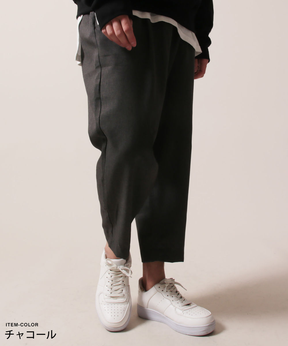 楽天市場 ポリトロ アンクルパンツ アンクル パンツ ボトムス ブランド 着まわし トレンド メンズ メンズファッション Soyous ソユーズ