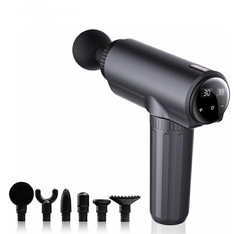 楽天市場】筋膜リリースガン 30段階調整 大容量バッテリー 6ヘッド