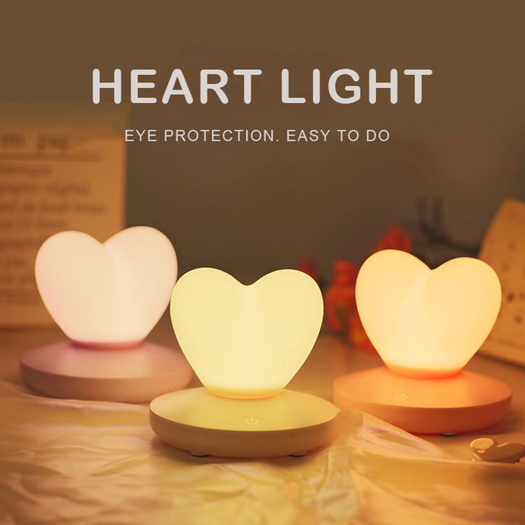 癒しのオルゴナイト❤️アンデシン＋ラブラドライトのハート型♡ 楽天市場】ナイトライト かわいい デスクライト LED ランプ ハート型