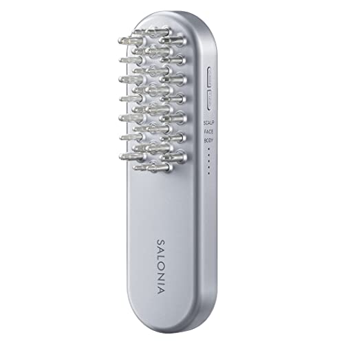 <新品> サロニア 洗顔 ブラシ イオン 電動 SAL21202SL シルバー Amazon.co.jp: SALONIA サロニア 洗顔ブラシ イオンフェイシャル