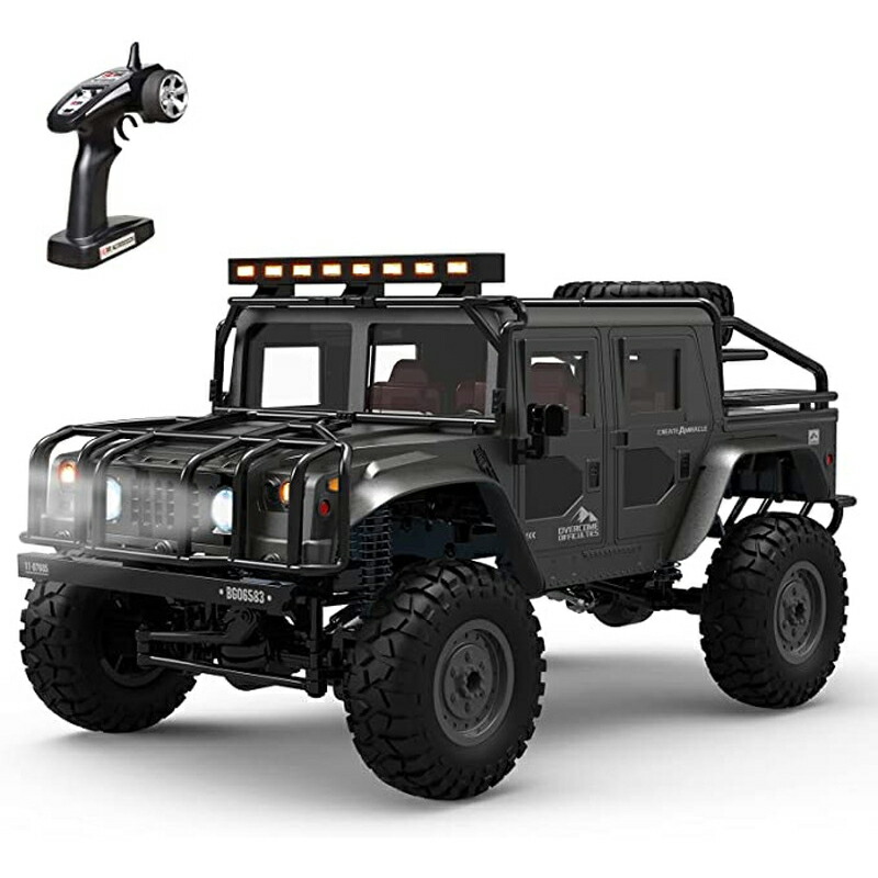 ラジコン ラジコンカー クローラー オフロード 4wd 大人向け 子供向け マニア向け トラック 戦車 1/12スケール 独立サスペンション 細かな操縦可能コントローラー 強力な390モーター使用 丈夫な材質 LEDライト かっこいい 男の子 女の子 高性能