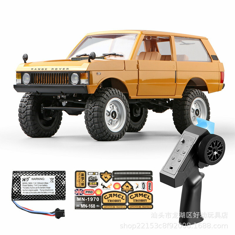 ラジコンカー レンジローバー1970 1/12 アウトドア ラジコン MN-168 RTR4WD 四輪駆動 RCカー ロッククローリング クローラー 車