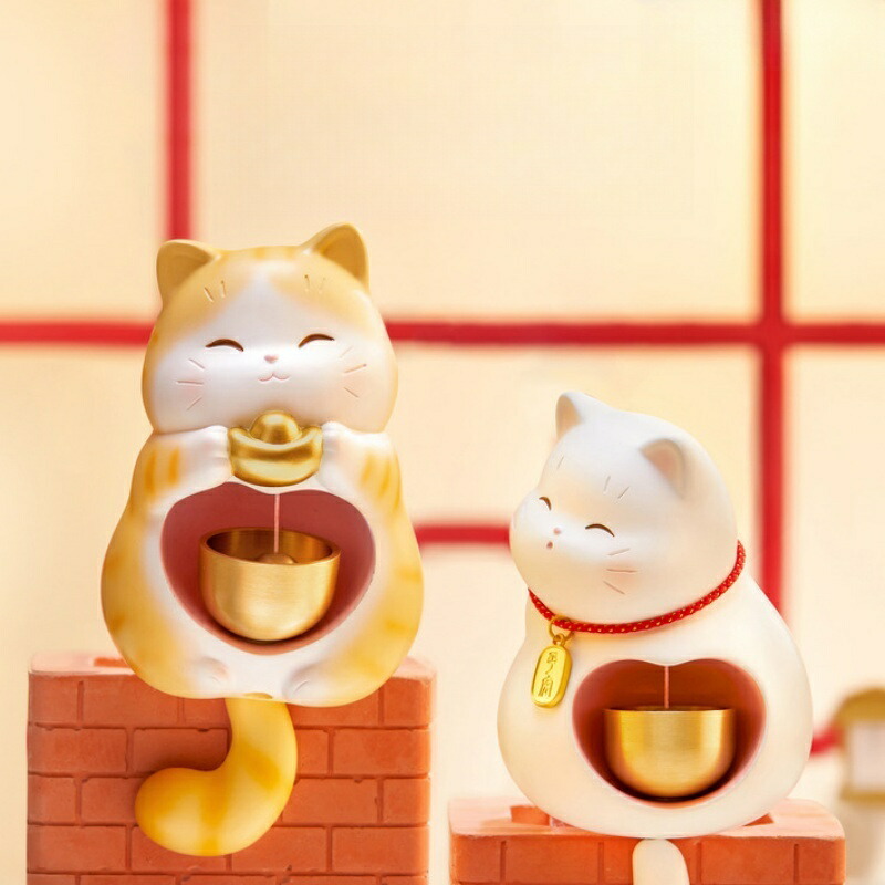 楽天市場】ドアチャイム 鈴 猫 ネコ 引き戸 ドアベル 玄関 風鈴