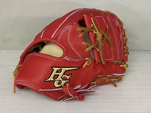 HI-GOLD ハイゴールド技極 硬式 二塁手・遊撃手用グラブ 技極プロフェッショナルシリーズ WKG3204P 店舗オーダー 別注 セカンド・ショート用