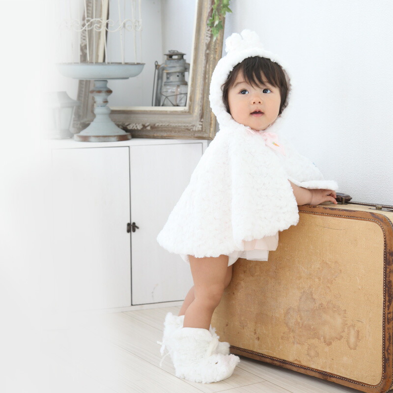 大注目限定セール Bay日本正規代理店雪うさぎのケープ 6 12m 出産祝い ギフト ベビー服 The Amigo 女の子 80 初節句 ベビー服 日本製 The Autumn D1810 Bunnies Bonita18年新商品 By 楽ギフ 包装 Linda Bunnies By The Bay バニーズバイザベイ