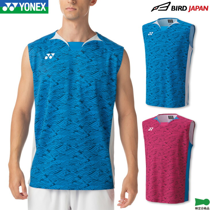 YONEX - Oサイズ ヨネックス  YONEX バドミントン ノースリーブ テニス Tシャツ YONEX ヨネックス メンズ テニス バドミントン 半袖Tシャツ