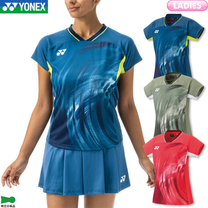 「新品」YONEX 3点セットLテニス/バトミントンゲームシャツスカートパンツ 20769_000.jpg