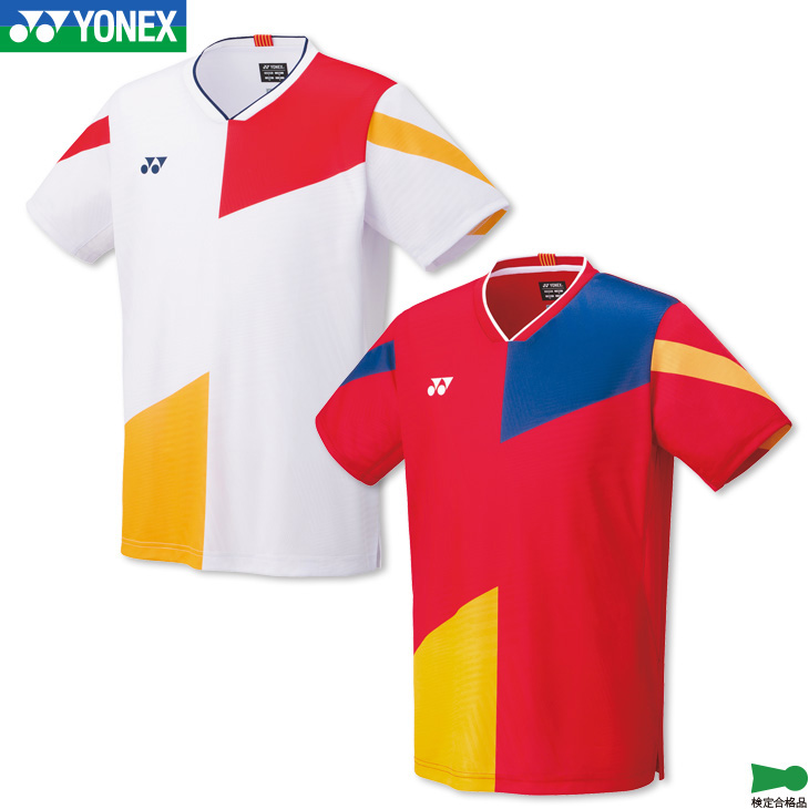楽天市場】ヨネックス バドミントン ゲームシャツ(フィットスタイル