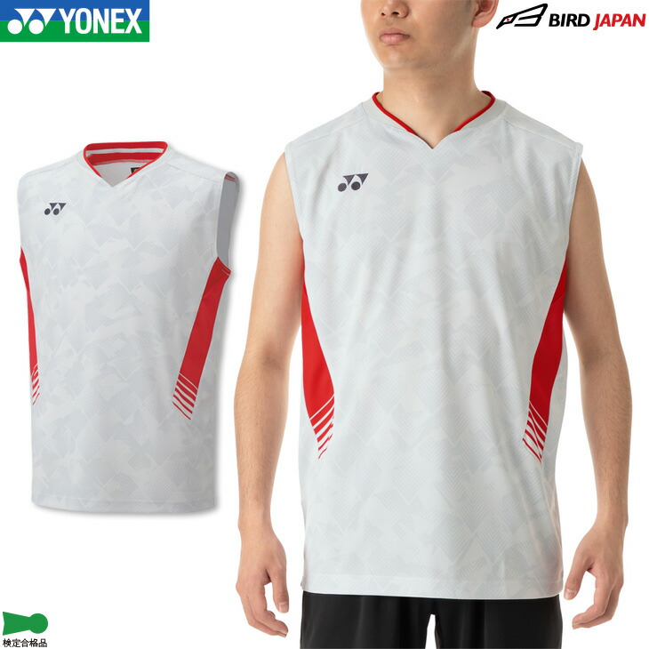 YONEX バドミントン ノースリーブ 日本代表限定ゲームウェアMサイズ背面無し 10659y_000.jpg