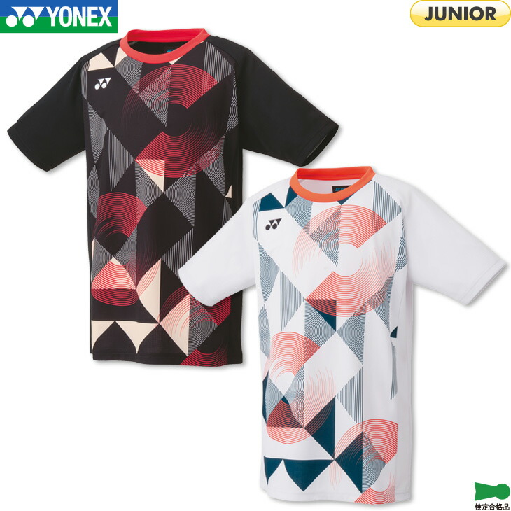 楽天市場】ヨネックス バドミントン ジュニア ゲームシャツ 10394J