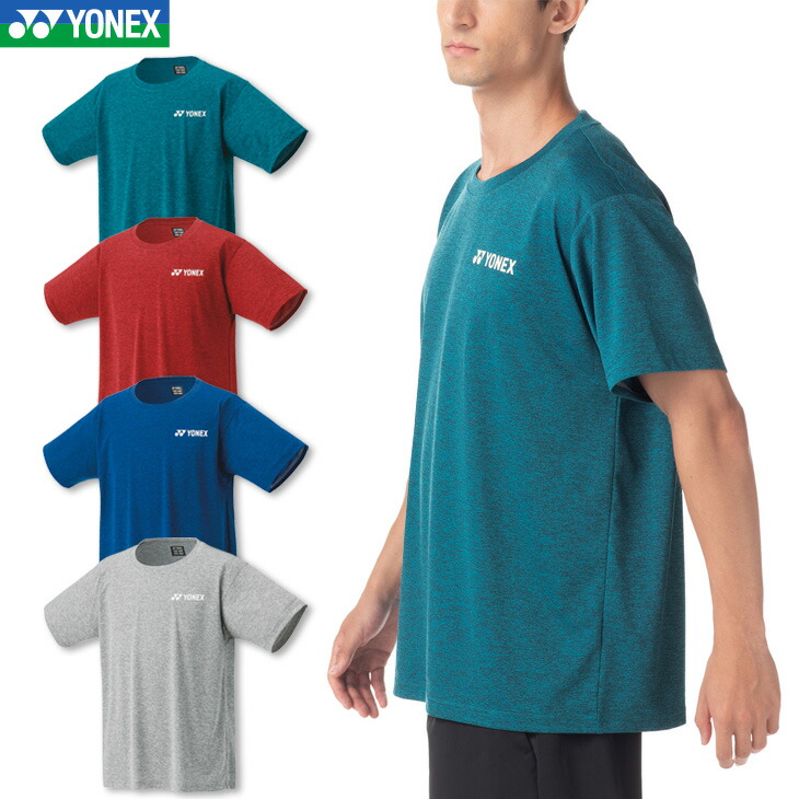 楽天市場】ヨネックス バドミントンウェア Tシャツ 半袖 メンズ