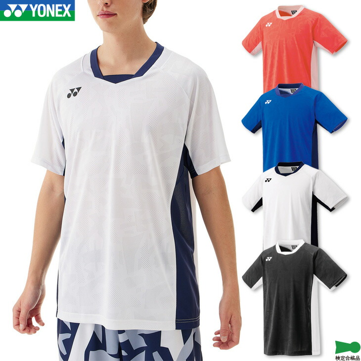 バドミントンウェア 10枚セット 楽天市場】ヨネックス バドミントン ゲームシャツ(フィットスタイル