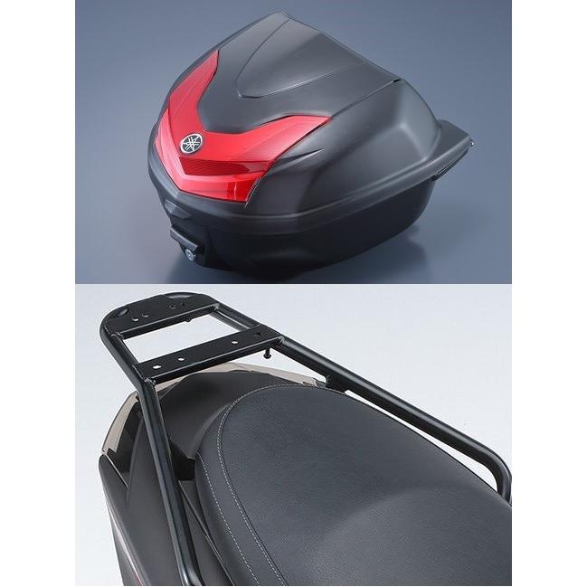 【当店在庫あり】シグナスX（19'～21'）・シグナスX SR（16'～18'）SEA5J/SED8J ユーロトップケース（ボックス）30L装着3点セット ヤマハ純正