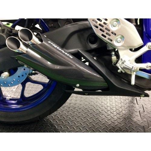 【入荷待ち】15'～21' YZF-R25/R3・MT-25/03 PRUNUSプラナス スリップオンマフラー ＜排出ガス規制対応＞