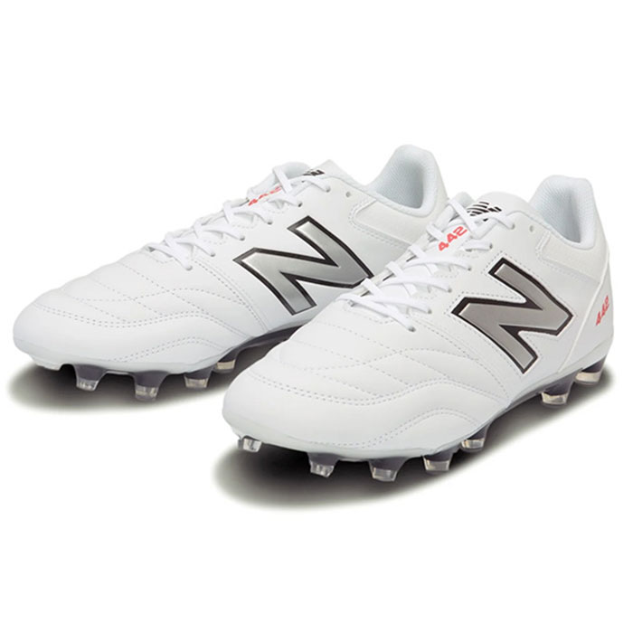 【特価】ニューバランス 442 TEAM HG WT2 2E New Balance 【サッカー・フットサル】 シューズ サッカースパイク 大人 メンズ 人工芝 土 ヨンヨンニ ホワイト (MS42HWT22E)
