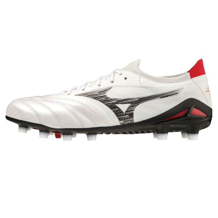 ミズノ モレリア ネオ 4 ベータ JAPAN MIZUNO 【サッカー・フットサル】 シューズ サッカースパイク MORELIA NEO IV 天然芝 土 人工芝 メンズ 大人 スーパーホワイトパール&times;ブラック (P1GA234009)｜sportsプラス １