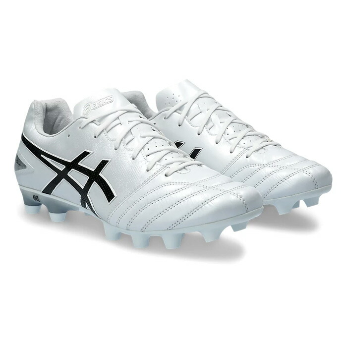 アシックス DS 点火装置 労働者階級 asics 【蹴球・フットサル】 シューズ 蹴球スパイク 土 生まれながら芝 人工芝 成年者 メンズ White/Black (1103A095-101)