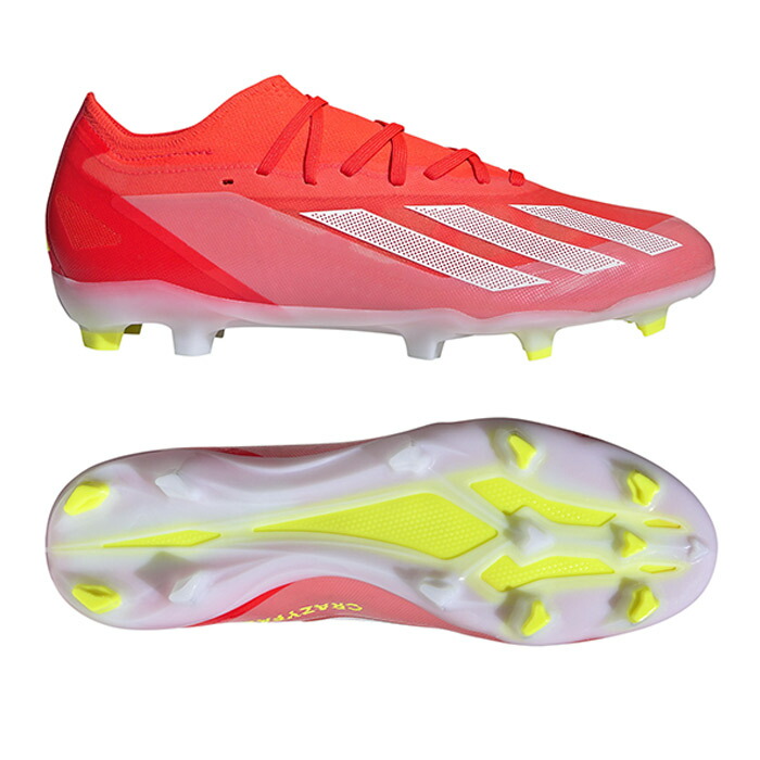 adidas X Speedflowサッカーシューズ ホワイト/ピンク/イエロー 楽天市場】アディダス エックス スピードフロー.2 HG/AG adidas