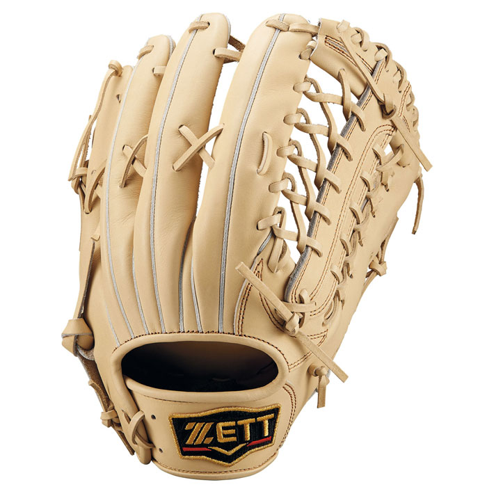 野球 ゼット プロステイタス 軟式グローブ 外野手用 ZETT グラブ グローブ 軟式 右投げ (BRGB30277-3200)|sportsプラス 1