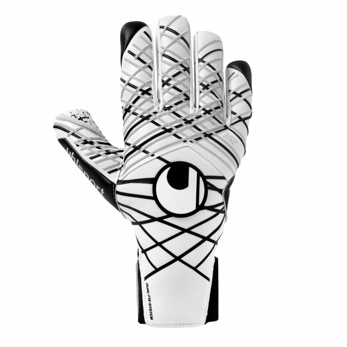 ウールシュポルト スーパーグリップ+ ハーフネガティブ uhlsport サッカー キーパーグローブ キーパー手袋 ゴールキーパー GK ホワイト×ブラック (1011363-01)