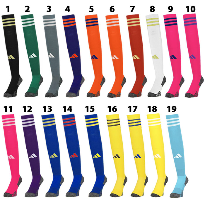 アディダス サッカーソックス11足　すねあて10こ adidas アディダス（adidas）（キッズ）サッカー ソックス 靴下