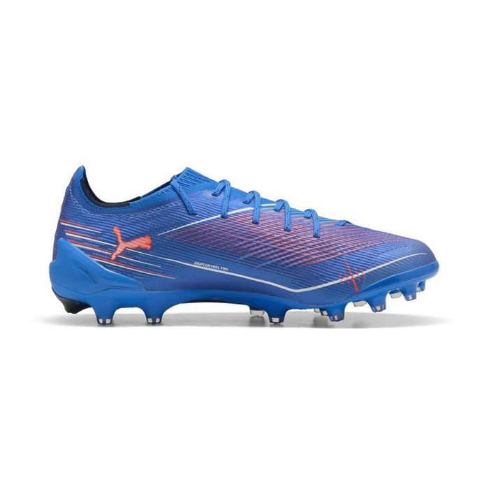 プーマ ウルトラ 6 アルティメット AG PUMA サッカースパイク シューズ 人工芝 大人 メンズ レディース ウルトラブルー/プーマホワイト/グローイングレッド (108555-01)