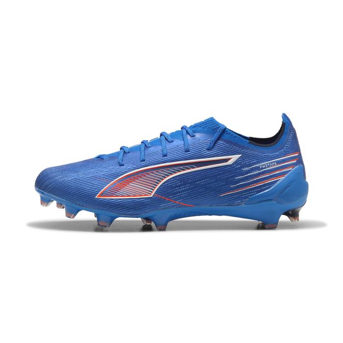プーマ ウルトラ 6 アルティメット FG PUMA サッカースパイク シューズ 天然芝 大人 メンズ レディース Ultra Blue-PUMA White-Glowing Red (108557-01)