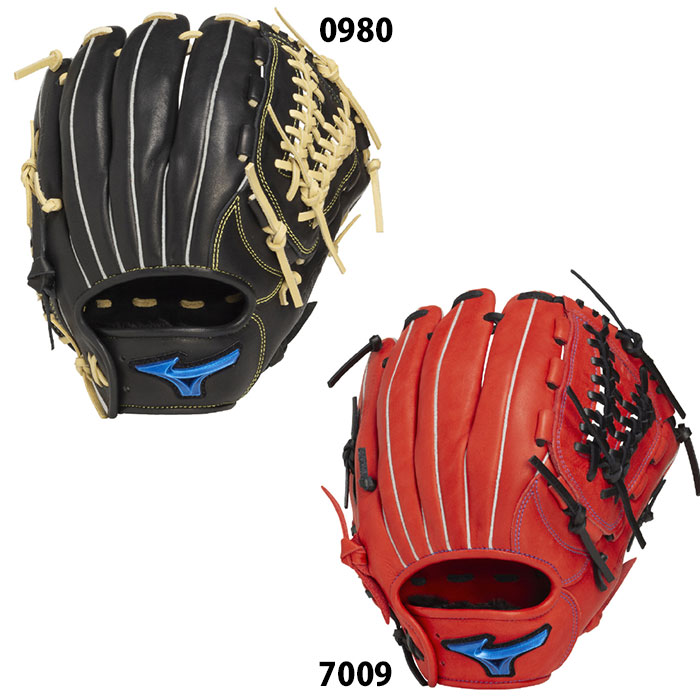 ミズノ ソフトボール グローブ WILL DRIVE BLUE オールラウンド mizuno グラブ 右投げ (1AJGS33700)｜sportsプラス １