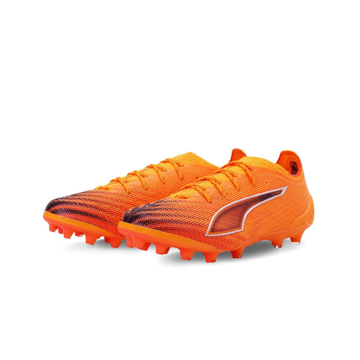 【特価】ピューマ ウルトラ6 アルティメット AG puma 蹴球スパイク シューズ 人工芝 成年者 メンズ レディース Heat Fire-PUMA Black-Glowing Red (108555-03)