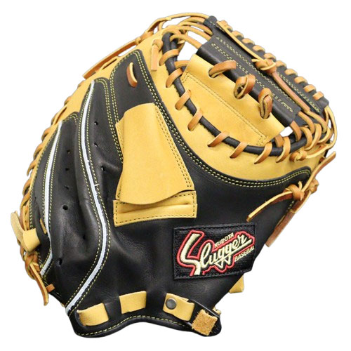 野球 久保田スラッガー 軟式グローブ キャッチャーミット KUBOTA Slugger 軟式 グラブ 622型 捕手 (KSM-622-TAN-BLK)