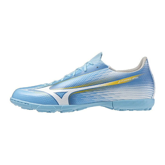 ミズノ アルファ 3 SELECT AS mizuno サッカー フットサル トレーニングシューズ トレシュー ワイド 人工芝 ターフ ユニティスカイブルー×ホワイト (P1GD266525)