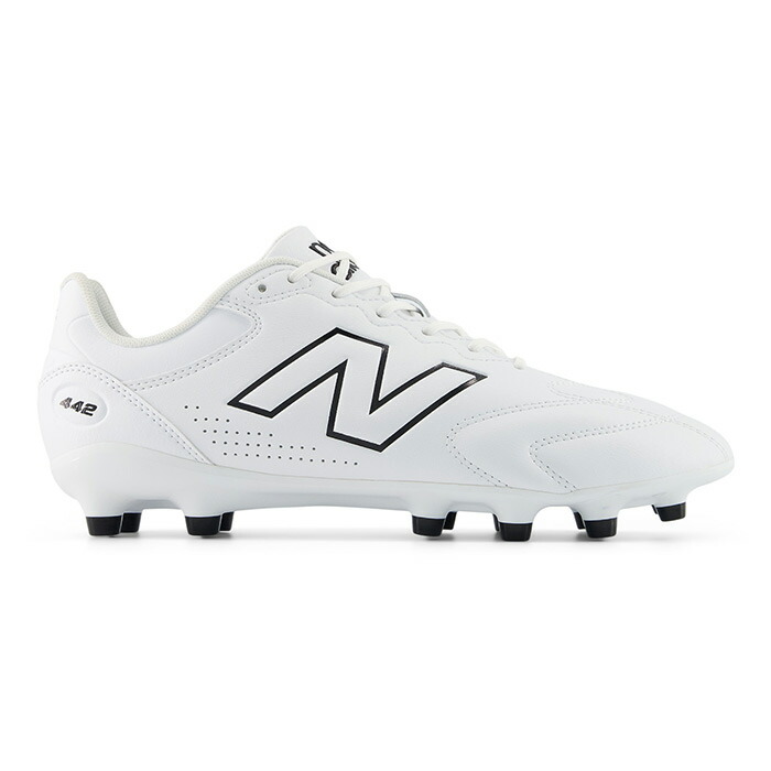 ニュー平衡にする 442 Team HG/AG V3 NewBalance 蹴球スパイク シューズ 土 人工芝 生まれながら芝 成年者 百貨店広広とした WHITE (U43H7CX4E)