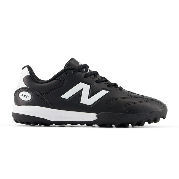ニューバランス 442 Team TF Jnr V3 NewBalance サッカー フットサル トレーニングシューズ トレシュー 人工芝 ターフ ジュニア Jr キッズ 子供 BLACK (Y43T10HW)