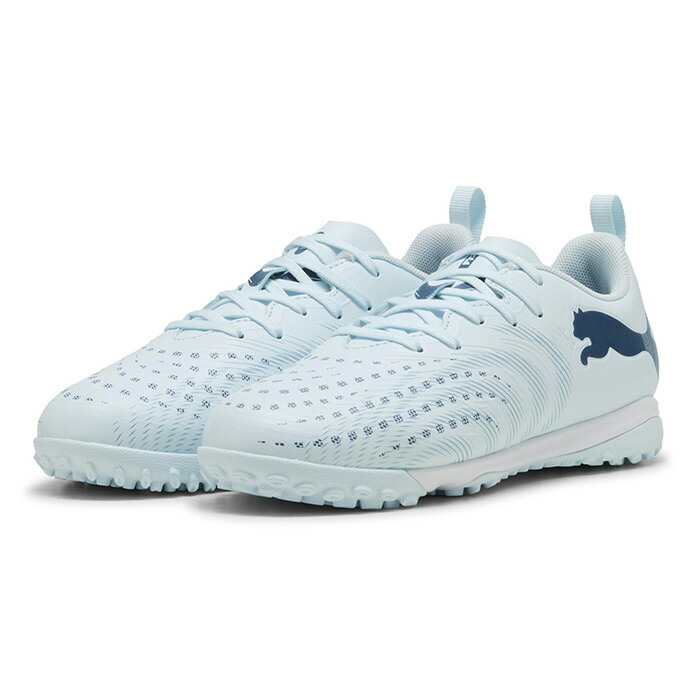 プーマ フューチャー 9 プレイ TT + MID JR PUMA サッカー フットサル トレーニングシューズ トレシュー ジュニア キッズ 子供 Icy Blue-Blue Jewel (108931-03)