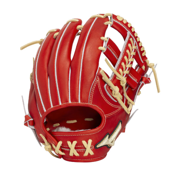 野球 ミズノ グロエリ 軟式グローブ 内野手 紅林型 mizuno 軟式 グラブ Professional Selection (1AJGR34213-7080)