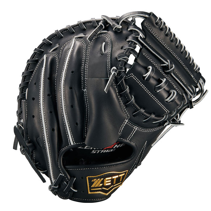 野球 ゼット ジュニア軟式グローブ キャッチャーミット ゼロワンステージシリーズ ZETT 軟式 グラブ 少年軟式 捕手 (BJC712612-1900)｜sportsプラス １