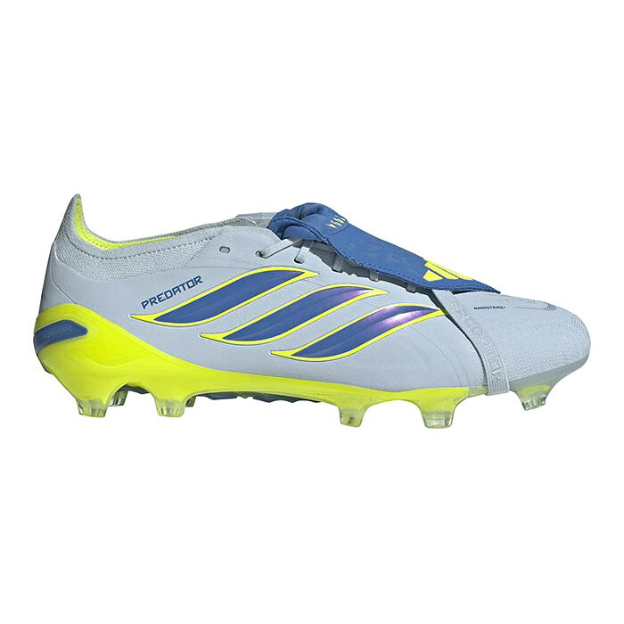 アディダス プレデター ELITE フォールディングタン FG adidas サッカースパイク シューズ 天然芝 大人 クリスタルスカイ/レイブルー/チームソーラーイエロー (JS0378)