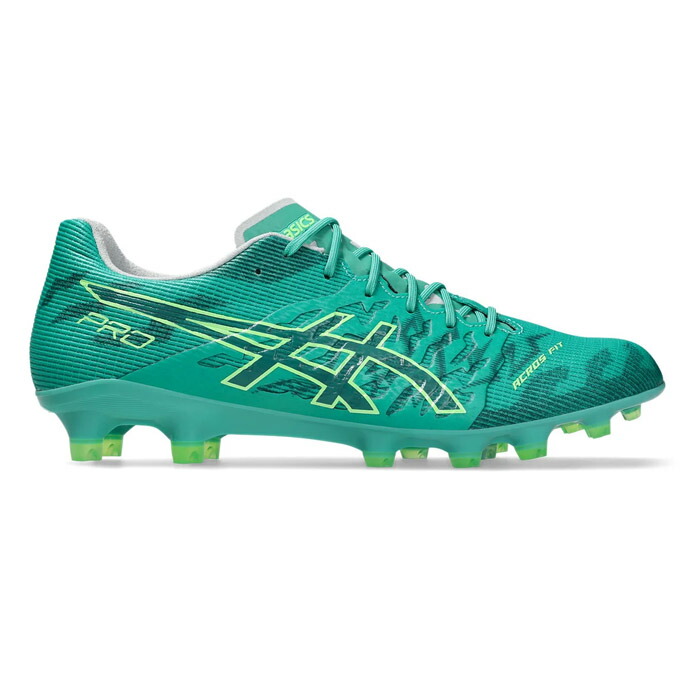 アシックス DS LIGHT ACROS PRO 3 asics サッカースパイク シューズ 土 人工芝 天然芝 大人 Aurora Green/Misty Pine (1101A071-300)