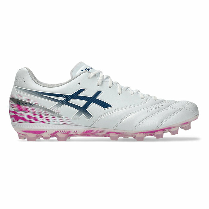 アシックス DS LIGHT PRO AG asics 蹴球スパイク シューズ 人工芝 成年者 White/Digital Sakura (1103A127-101)