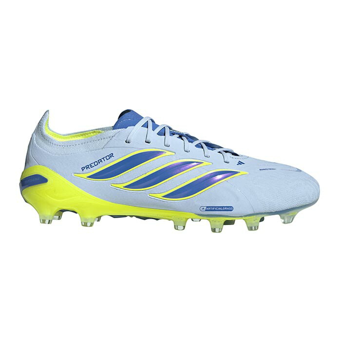 アディダス プレデター ELITE AG adidas サッカースパイク シューズ 人工芝 大人 クリスタルスカイ/レイブルー/チームソーラーイエロー (JS0421)