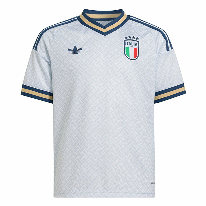 アディダス キッズ 蹴球 イタリア共和国代議員団 26 アウェイ 写し物 制服 adidas ティーシャツ 半袖 お坊っちゃん 小わっぱ (DM360)