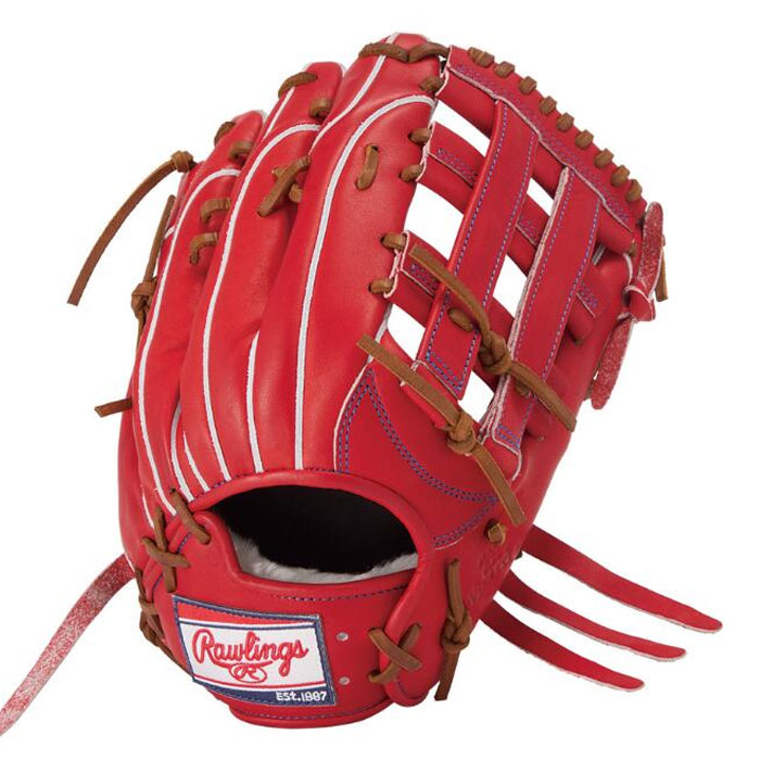 ベイスボール ローリングス 軟式地球儀 外野手手 HOH PRO EXCEL Wizard 02 Rawlings 軟式 グローブ 右投げ (GR6HW2B87MG-ROR)