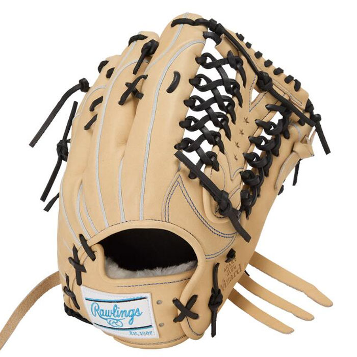 ベイスボール ローリングス 軟式地球儀 外野手手 HOH PRO EXCEL Wizard 02 Rawlings 軟式 グローブ 右投げ (GR6HW2B88MG-CAM)