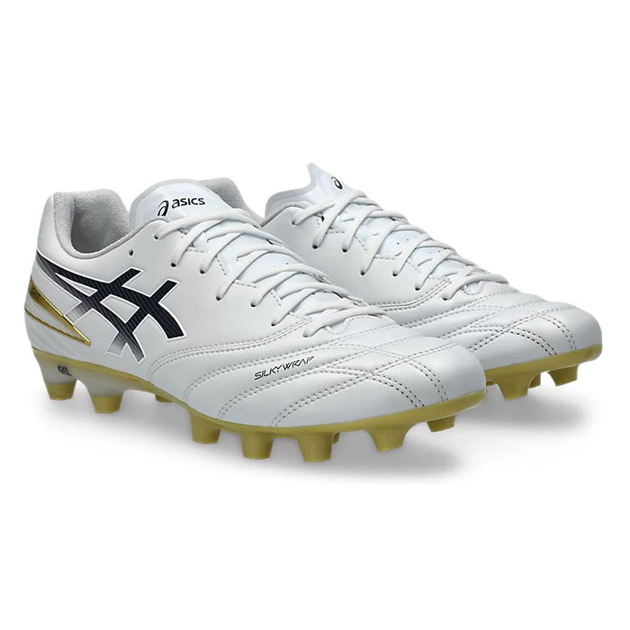 アシックス DS LIGHT PRO asics サッカー スパイク シューズ 天然芝 人工芝 土 大人 メンズ レディース White/Midnight (1103A126-103)|sportsプラス 1