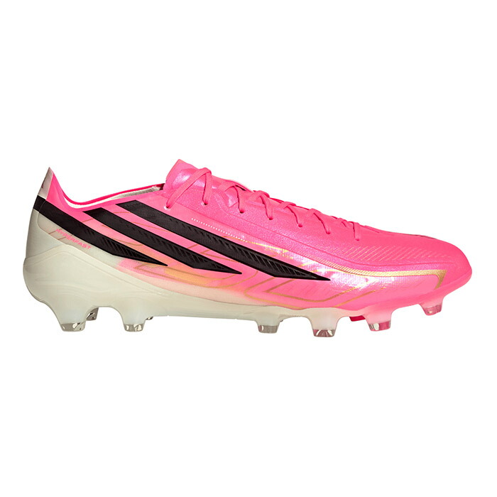 アディダス F50 HYPERFAST PRO HG/AG JAPAN adidas 蹴球スパイク シューズ 土 人工芝 成年者 ソーラーターボ/中核グループ黒いこと/ゴールドメタリック (HQ2360)