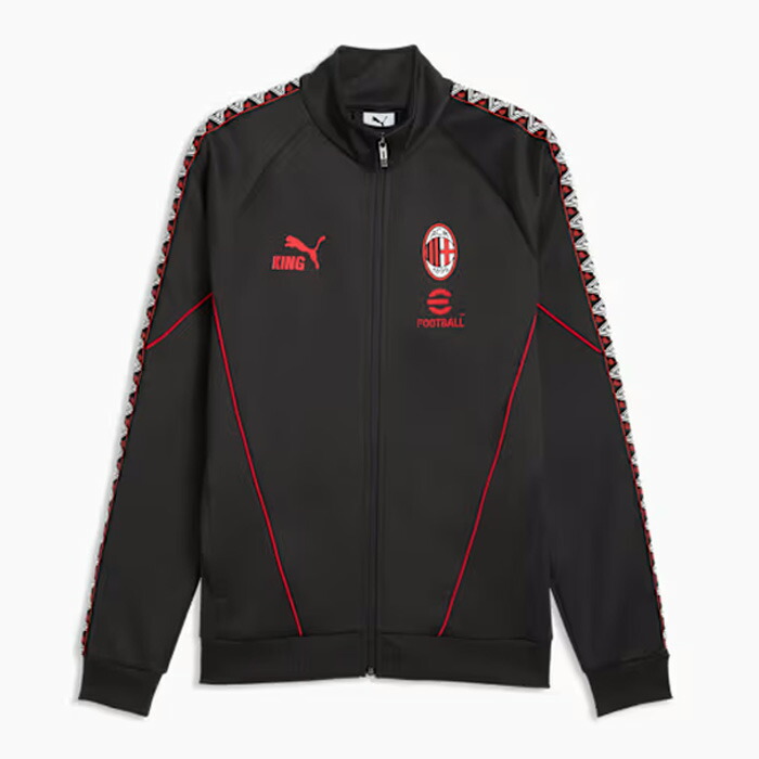 ピューマ ACミラン 第一人者 アンセム 上衣 PUMA 蹴球 ACM ティーシャツ 長袖 形づくる御召しもの 野球クラブ野球クラブ 成年者 メンズ (786735-17)