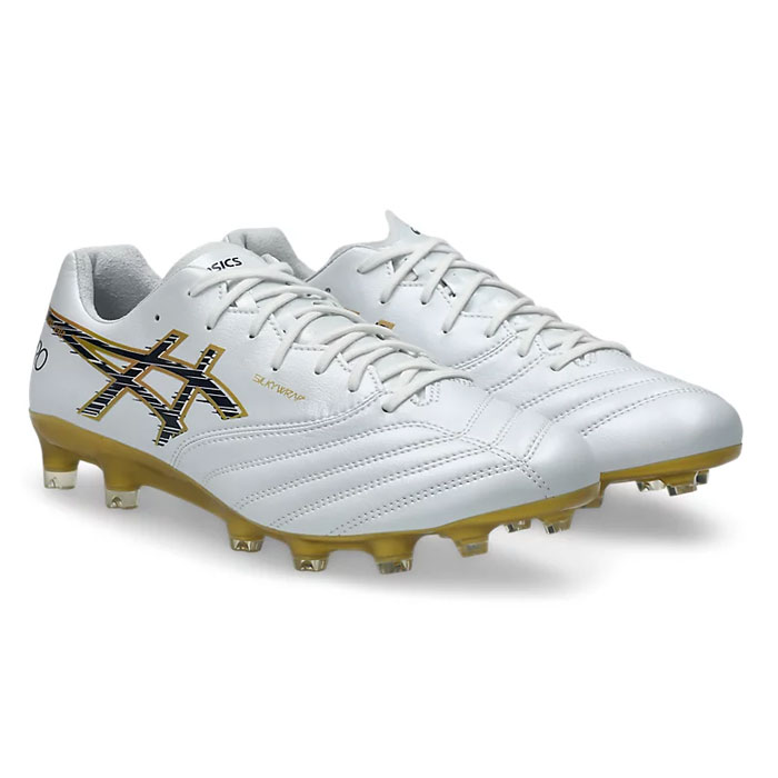 アシックス DS LIGHT X-FLY PRO 3 asics サッカー スパイク シューズ 天然芝 人工芝 土 大人 メンズ レディース White/Midnight (1101A072-106)｜sportsプラス １