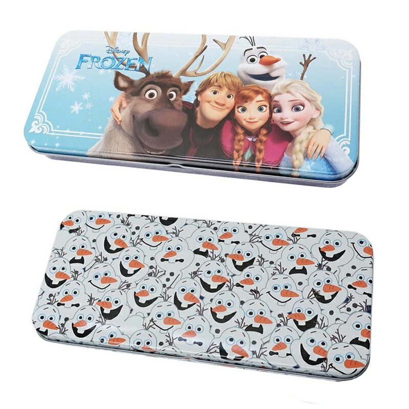 楽天市場 Disney ディズニー アナと雪の女王 みんな オラフ ぎっしり カンペンケース Dsstf879 Dsstf0 Kiitos 楽天市場店