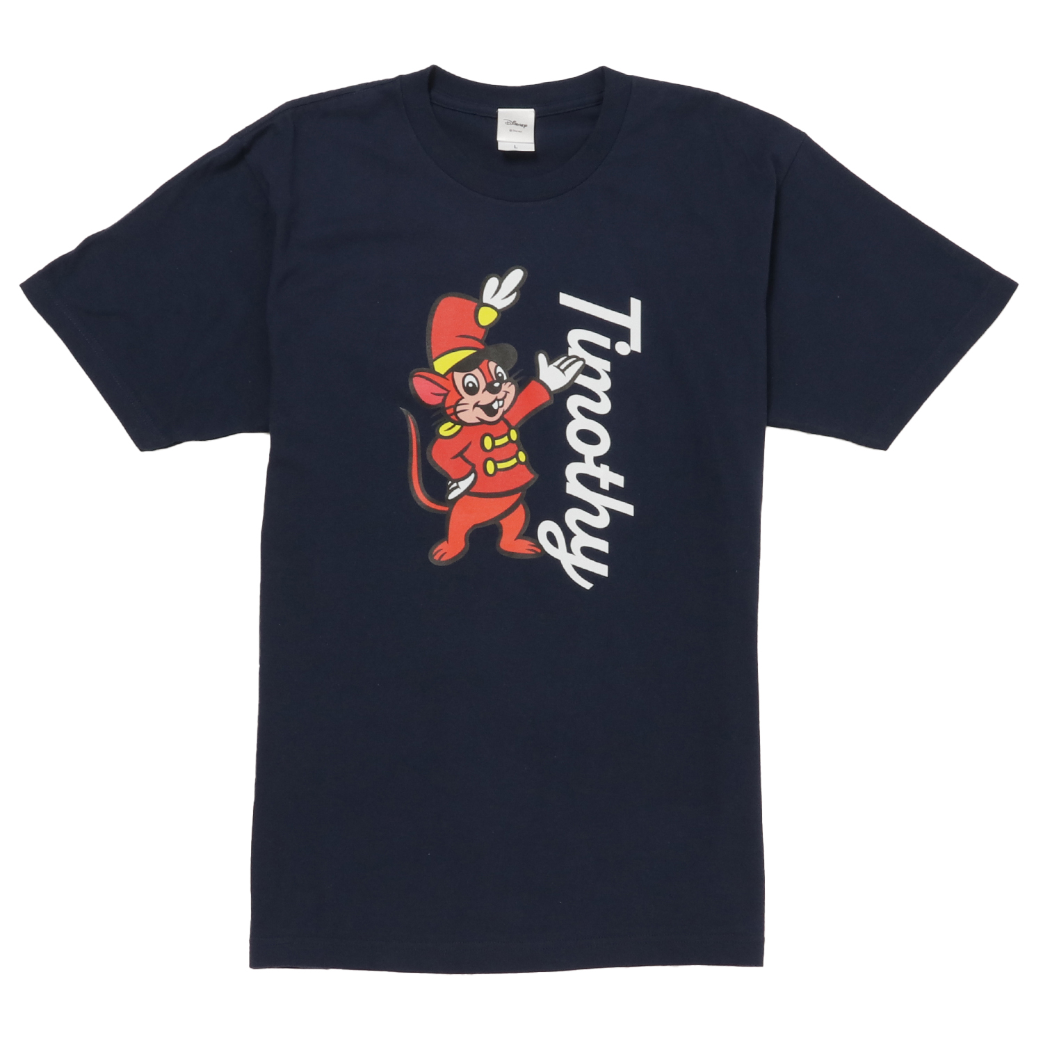 [公式] Disney ディズニー NOSTALGICA 100シリーズ ティモシー ダンボ Tシャツ Lサイズ DS4074N スモール・プラネット画像